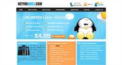 Desktop Screenshot of netforhost.com